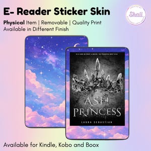 Sky E-reader Skin Sticker | Kindle Skin, Kobo Skin, Boox Skin | Created by Shaii