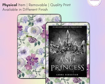 Aquarell Blumen E-Reader Haut Aufkleber | Kindle Hülle, Kobo Hülle, Boox Hülle | Erstellt von Shaii