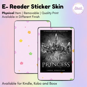 Colorful Miss Huff E-reader Skin Sticker | Kindle Skin, Kobo Skin, Boox Skin | Created by Shaii