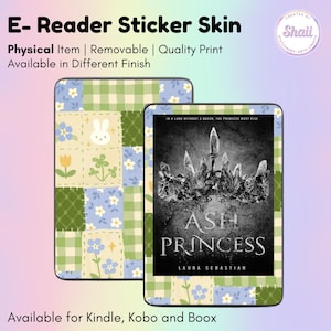 Quilted Spring E-reader Skin Sticker | Kindle Skin, Kobo Skin, Boox Skin | Created by Shaii