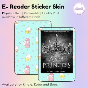 Bunny Candy E-reader Skin Sticker | Kindle Skin, Kobo Skin, Boox Skin | Created by Shaii