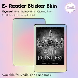 Sunset E-reader Skin Sticker | Kindle Skin, Kobo Skin, Boox Skin | Created by Shaii
