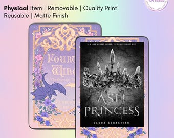 Vierter Flügel Inspiriert E-Reader Skin Sticker | Kindle Haut, Kobo Haut, Xteink Haut, Boox Haut | Erstellt von Shaii