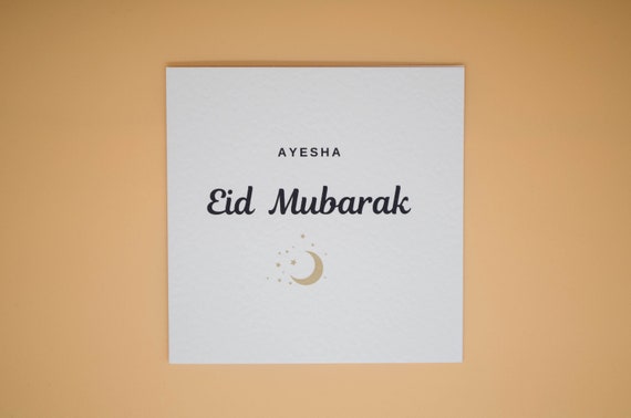 Eid Mubarak Card-Card For Eid Mubarak- Eid Card -Happy Eid Card-Eid Mubarak Greeting Cards-Eid Greeting Cards