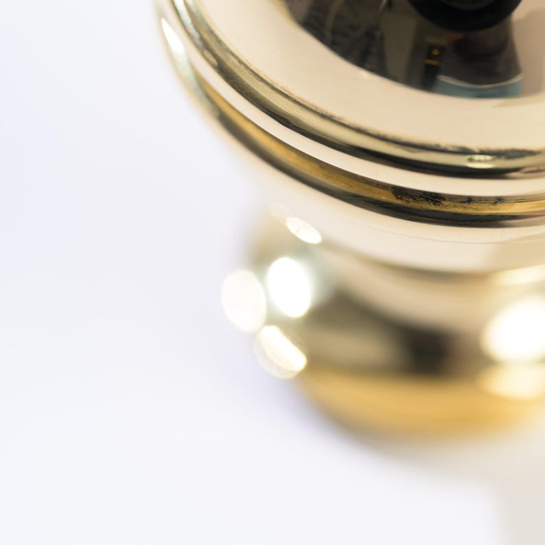 Bute Bamboo Brass 1 1/4 inch Round Knob