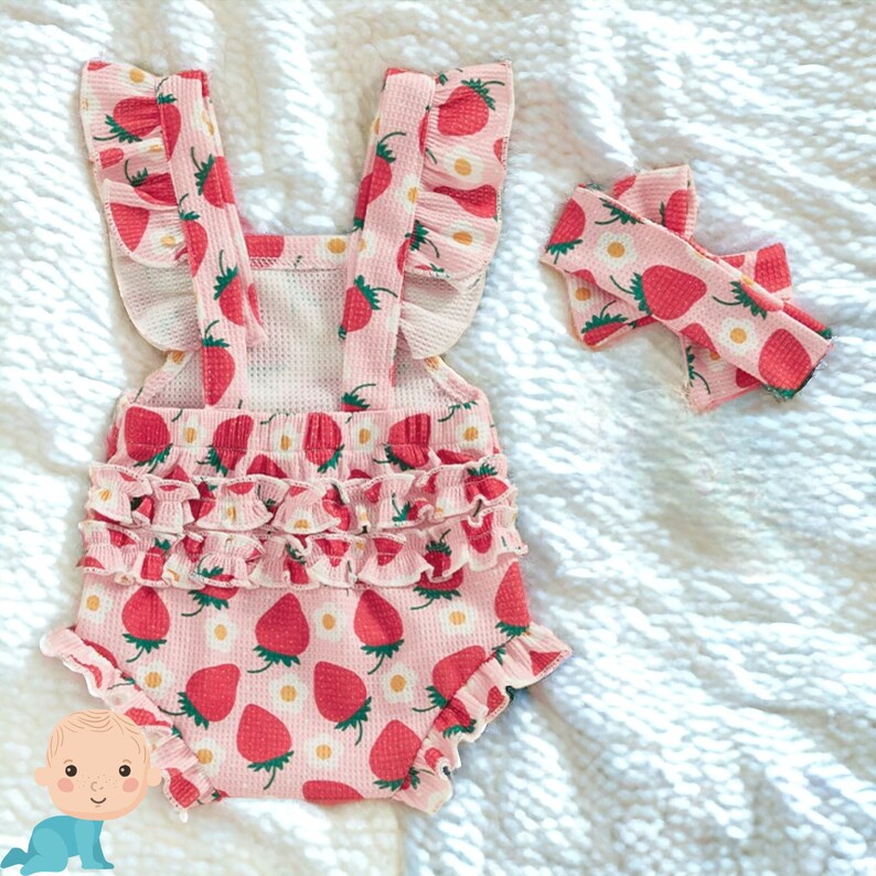 Summer Baby Bodysuit, Flower Print Summer Baby Dress, Summer Baby Clothing, Girls Baby Bodysuit, Summer Baby Girls Bodysuit, Summer Clothing A