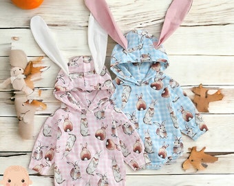 Newborn Romper Newborn Bunny Romper Newborn Easter Romper Easter Bunny Romper Easter Costume Newborn Baby Romper Easter Baby Romper Gift