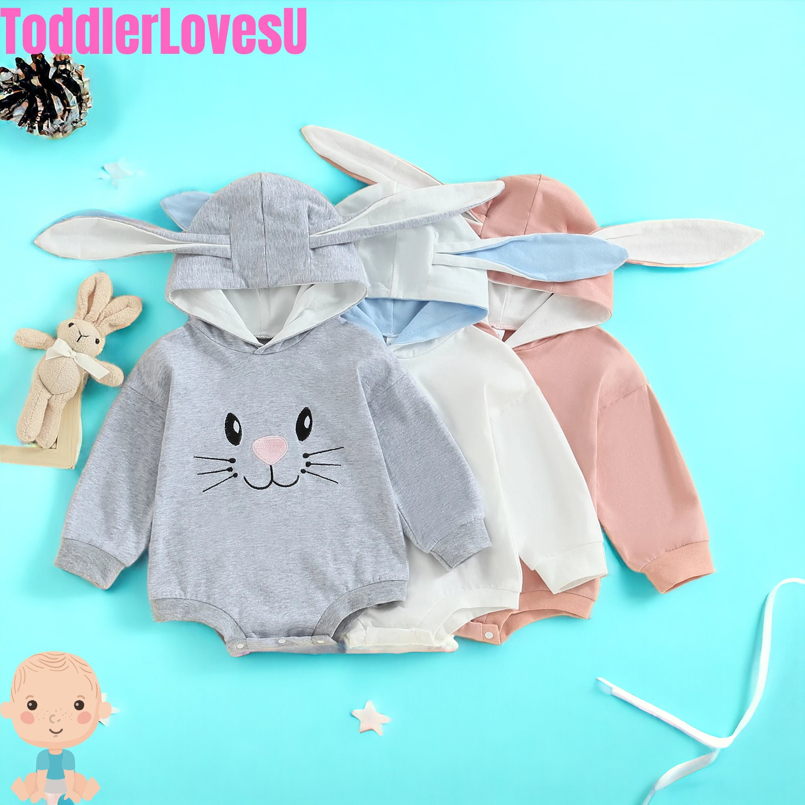 Bunny Romper Etsy UK