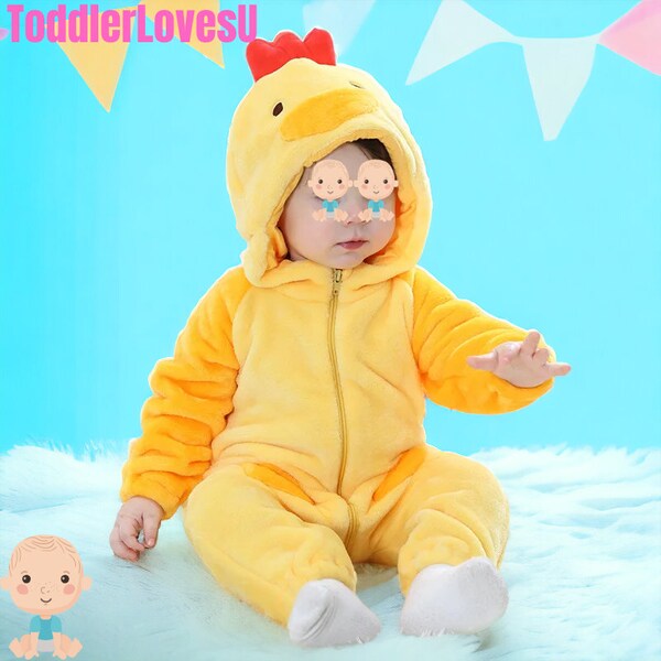 Baby Chicken Costume Etsy