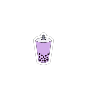 Taro MilkTea Sticker