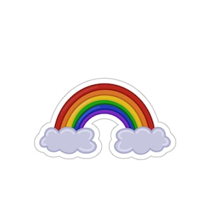 Adorable Rainbow Sticker