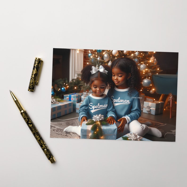 Spelman Sisters by Jordan Wilson Greeting Card Etsy