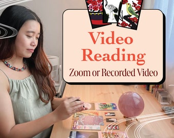 VIDEO PSYCHIC READING | Zoom or Recorded Video Reading | Up to 5 Questions | In-Depth Psychic Prediction | Hanafuda Divination