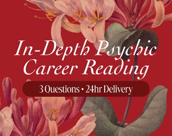 SAME DAY CAREER Reading | Hanafuda Divination In-Depth Career Prediction Same Day Psychic Reading Career Reading 2024 Career Tarot