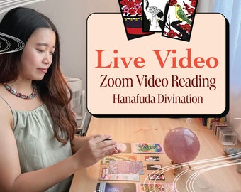 LIVE VIDEO READING | Zoom Reading | Up to 5 Questions | In-Depth Psychic Prediction | Hanafuda Divination