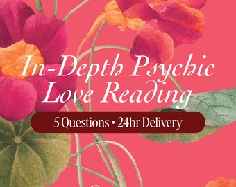 SAME DAY LOVE Reading | 5 Questions In-Depth Love Prediction Same Day Psychic Reading Love Reading Tarot Love Reading 2024 Hanafuda