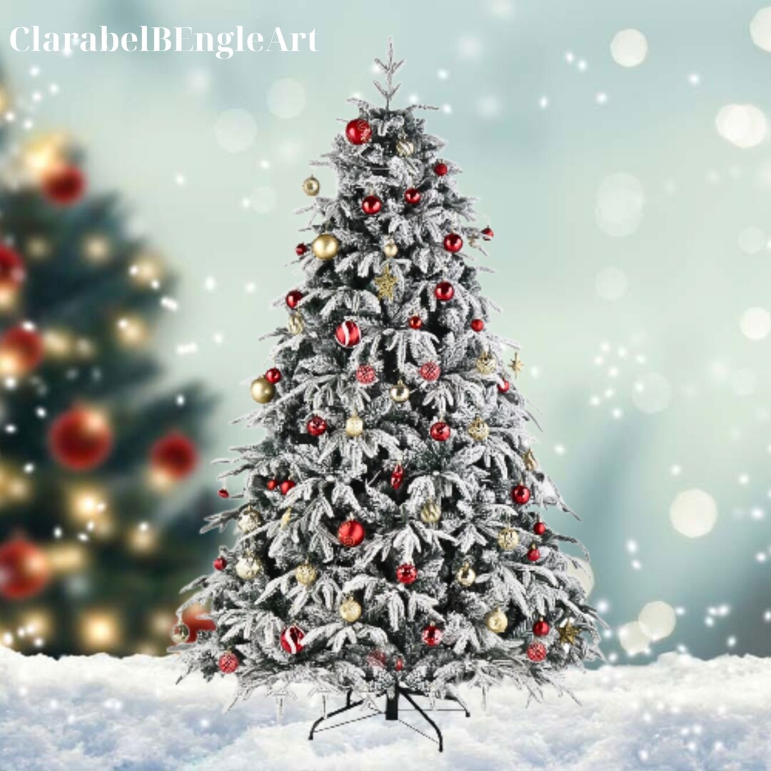 7ft Christmas Tree With Remote Control With 450 Changing LED Etsy