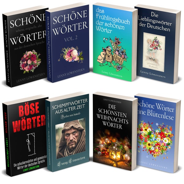 Schöne Wörter Bundle (6 PDFs + 3 Zugaben) von Lenny Löwenstern