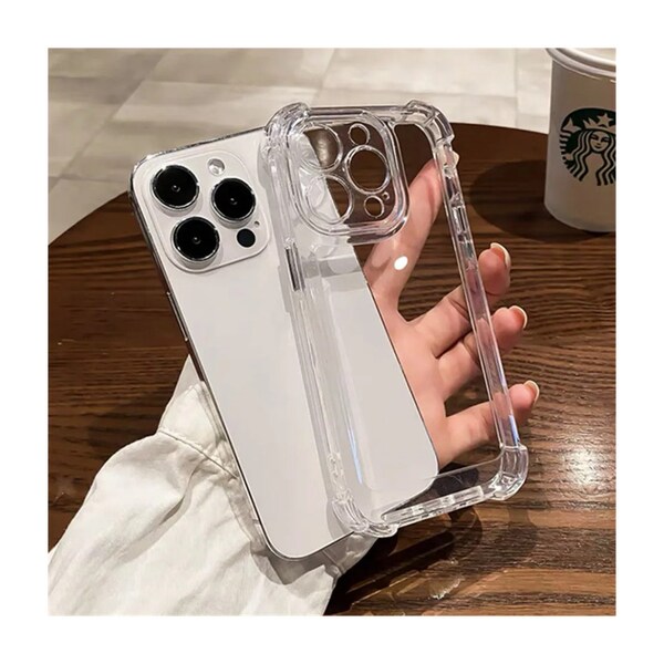 Shockproof Clear Phone Case For iPhone 15 14 13 12 11 Pro Max X XR XS 7 8 Plus