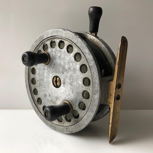 antique centre pin fishing reels Vintage Centre Pin Fishing Reel
