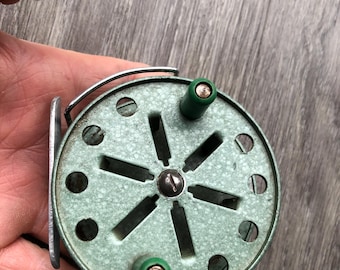 Vintage British Made Auger 3 "Legierung Trotting / Coarse Reel