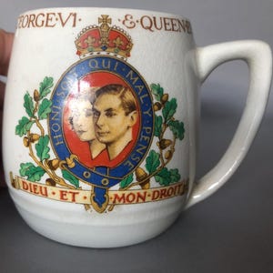 Coronation Cup of George VI & Queen Elizabeth C.1937