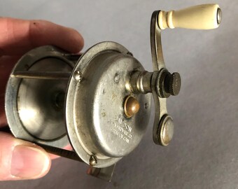 Ancien moulinet de pêche à la mouche Union Hardware Company, Torrington