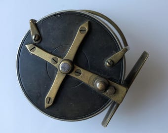 3" Fishing Reel,  Alloy & Brass Spare Spool