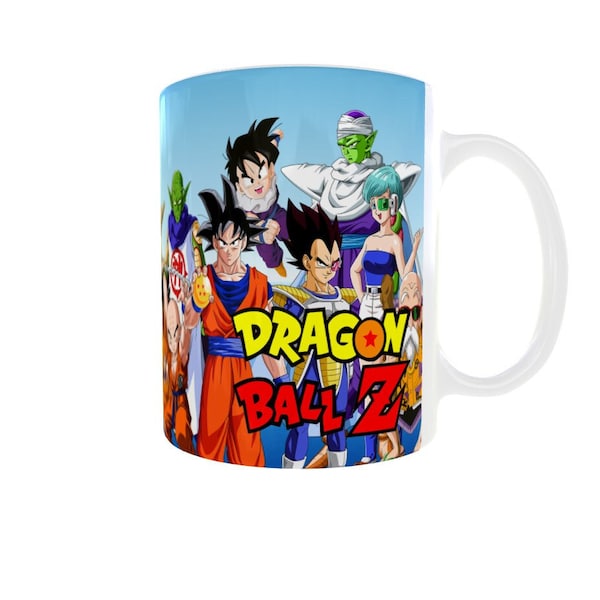 Tasse dragon ball z personnalisée prénom