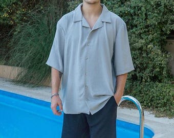 Handmade Linen and Cotton Pants for Men – Lightweight, Breathable, Comfortable, and Stylish for Summer, Perfect for Casual or Resort Wear