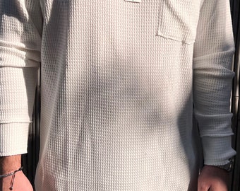 Classic Linen Men's Shirt | Oversize T-shirt | Long Sleeve Shirt for Men | Summer Shirt | Linen Clothing For Men | Gift for him