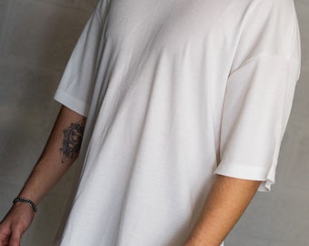 Classic Linen Men's Shirt | Oversize T-shirt | Long Sleeve Shirt for Men | Summer Shirt | Linen Clothing For Men | Gift for him