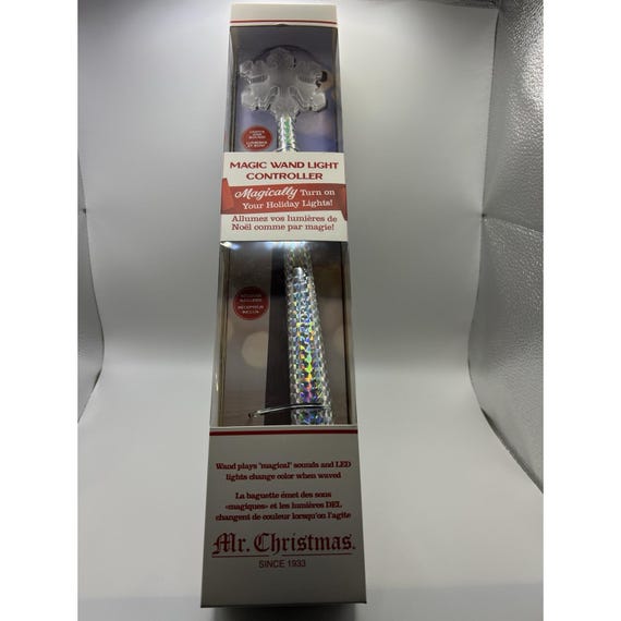 Mr. Christmas Magic Wand Silver