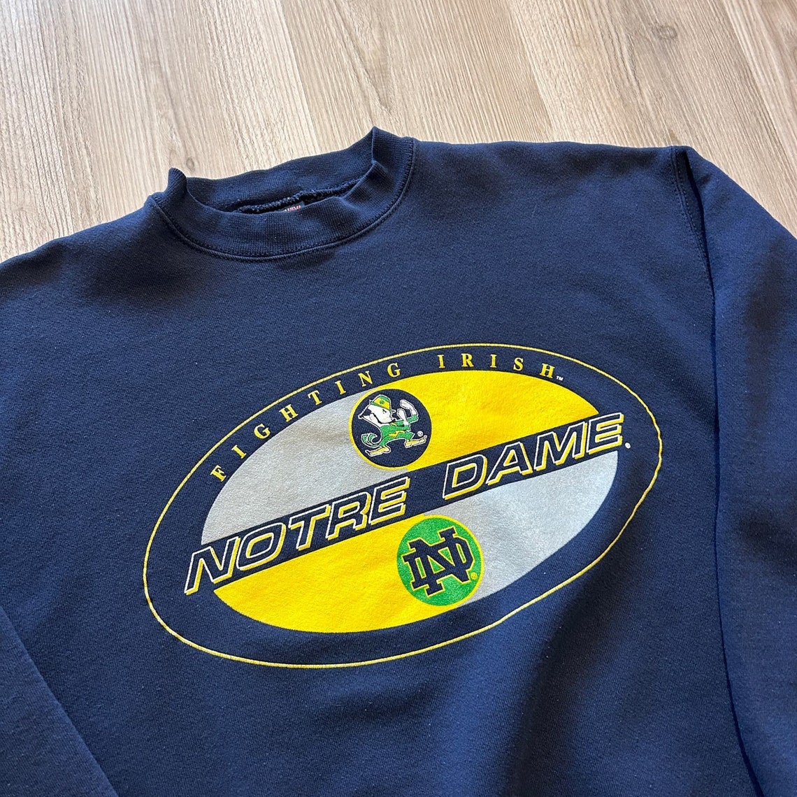 90'S PM Notre Dame Fighting Irish College Sweatshirt Made in USA Men's XL /eaa479658