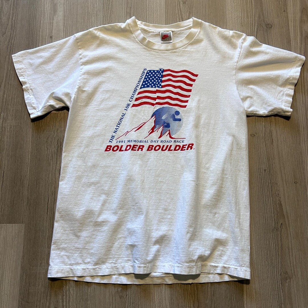 Vintage Nike 1991 Boulder Boulder 10k National Championship Run Race ...