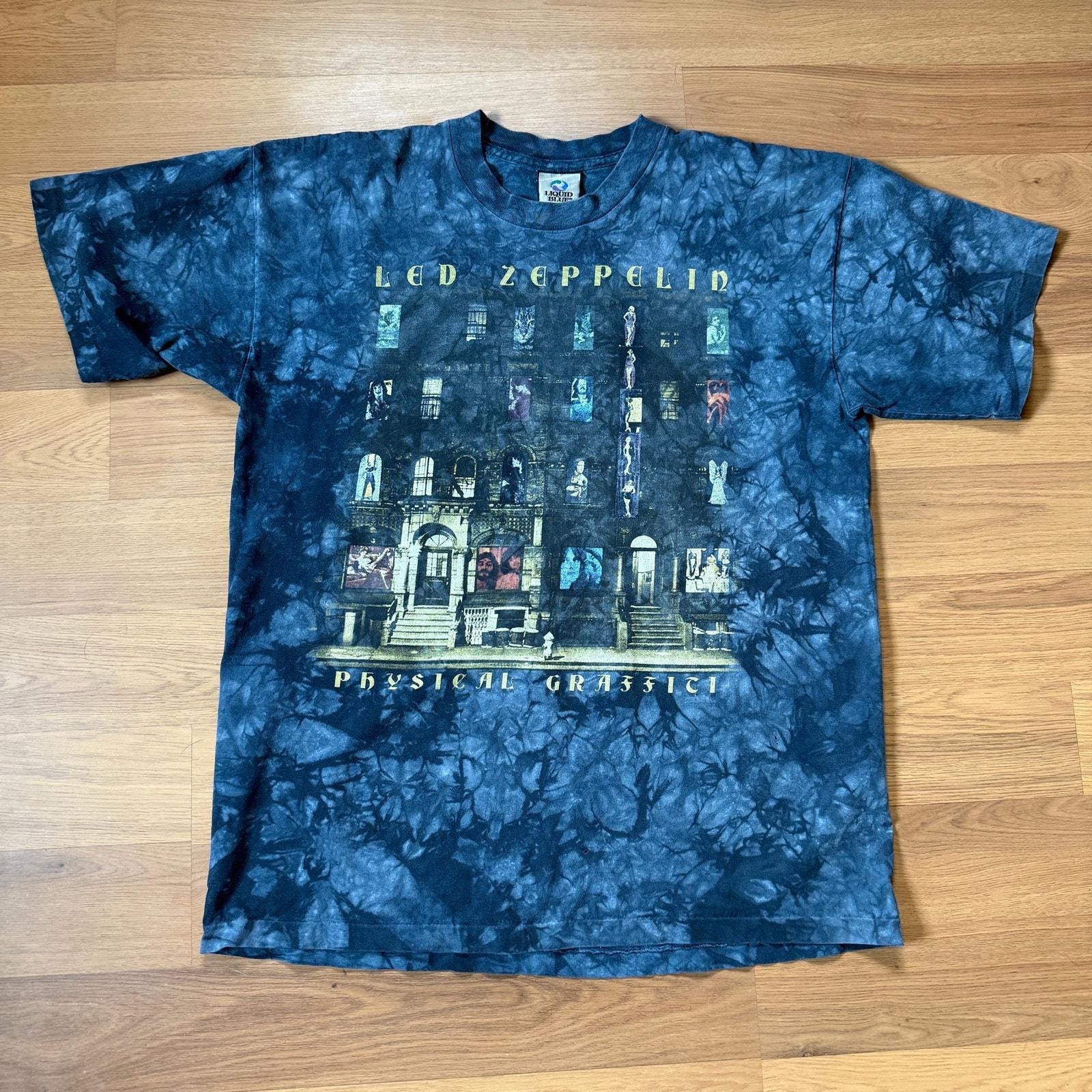 Led Zeppelin Physical Graffiti Tshirt - Etsy
