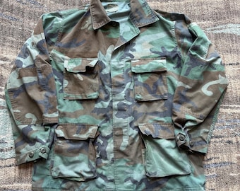 Czech Army Vz.95 Woodland Camo Field Parka Jacket - XL - Etsy