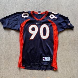 Men&#39;s Vintage 90&#39;s Champion Denver Broncos Rod Smith NFL Football Jersey Sz 40 M
