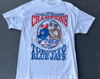 Vintage 1993 Toronto Blue Jays M World Series Champions MLB