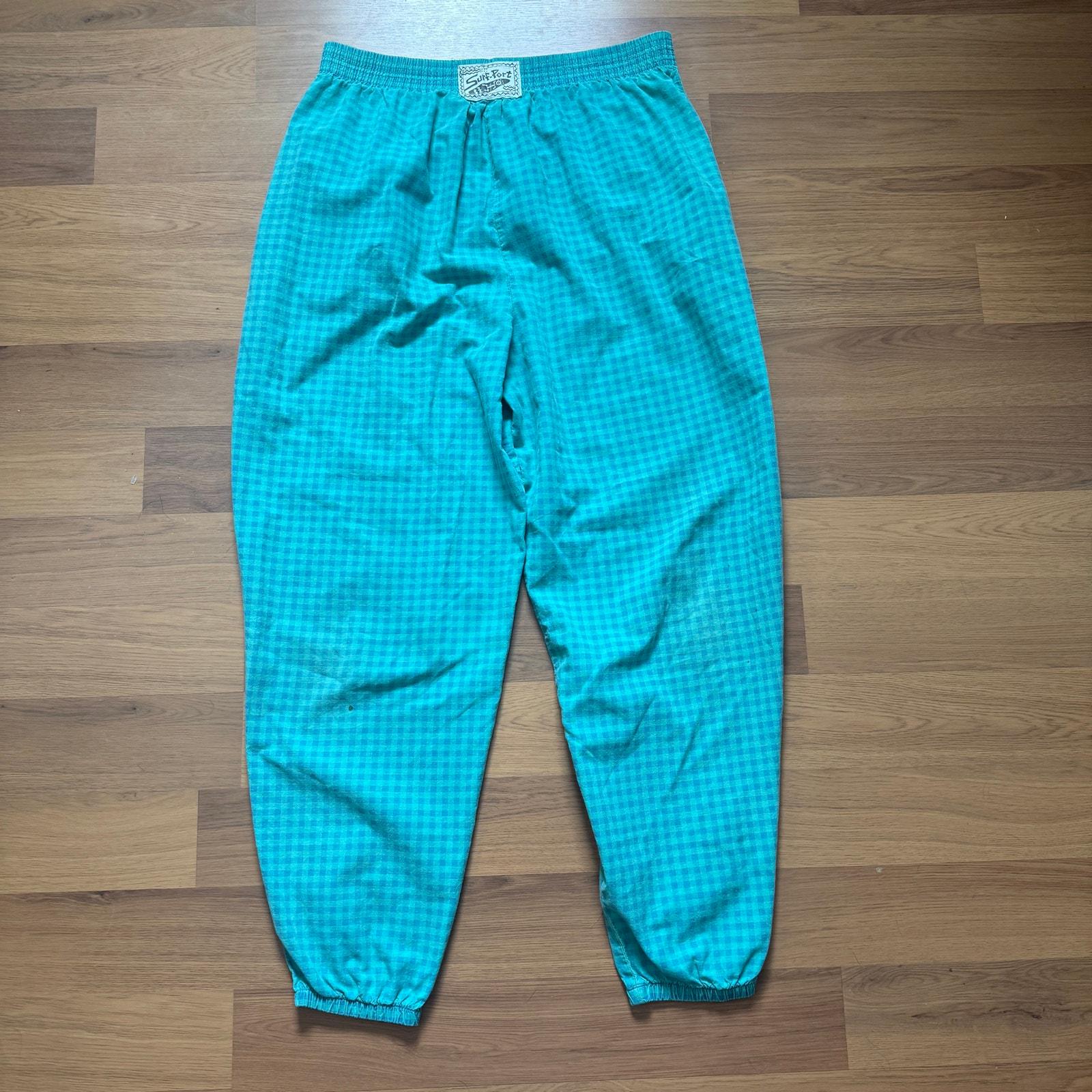 Green Checkered Pants - Etsy display picture 1