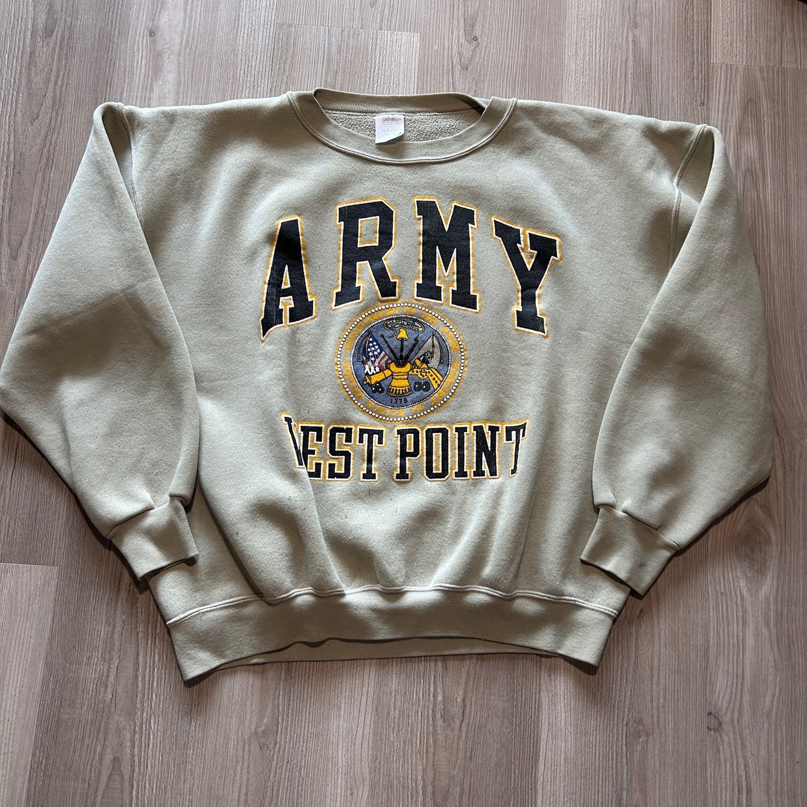 Vintage 90 s Army West Point Clay Fleece Crewneck Pullover Sweatshirt Sz 2XL VTG Etsy