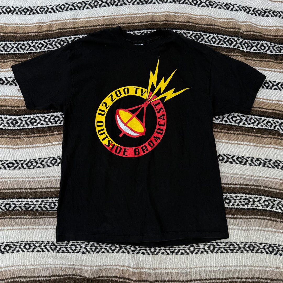 ビンテージ・ロックTシャツ：1992年 U2、XL、アメリカ製、33年前 il_1080xN.7420382040_iql7.jpg