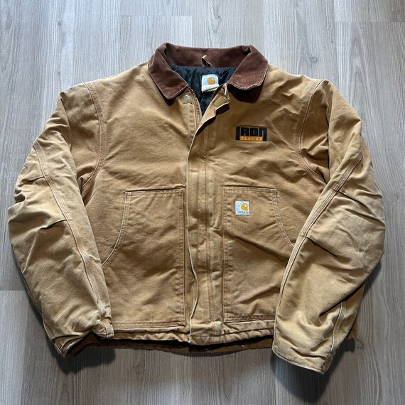 Men's Vintage Carhartt Brown Quilted Arctic Duck … - image 1