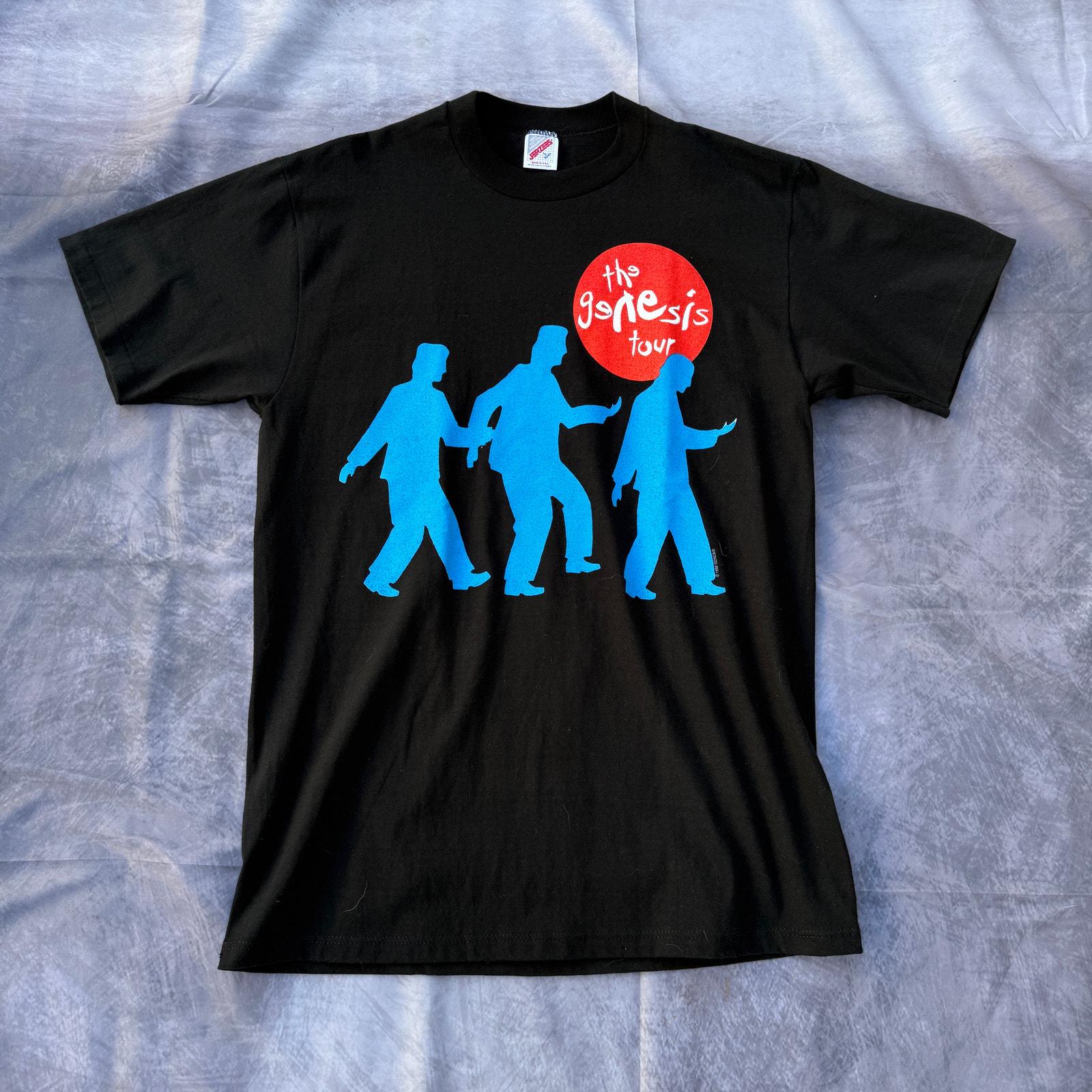 ビンテージ・ロックTシャツ：1992年 U2、XL、アメリカ製、33年前 1992年 ジェネシス ウィー・キャント・ダンス ツアー ヴィンテージ