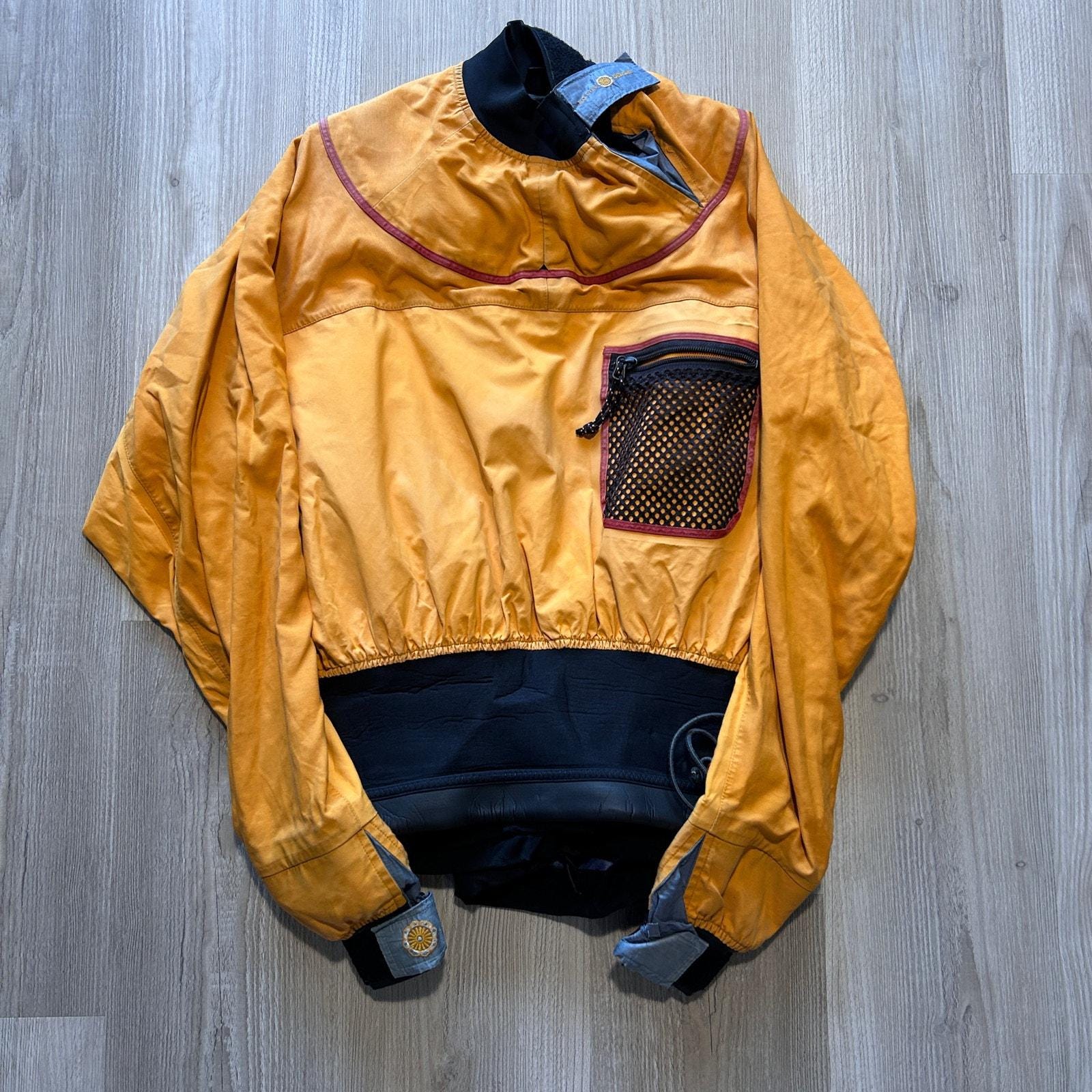 Women's Lotus Designs by Patagonia Orange Nemo Dry Top