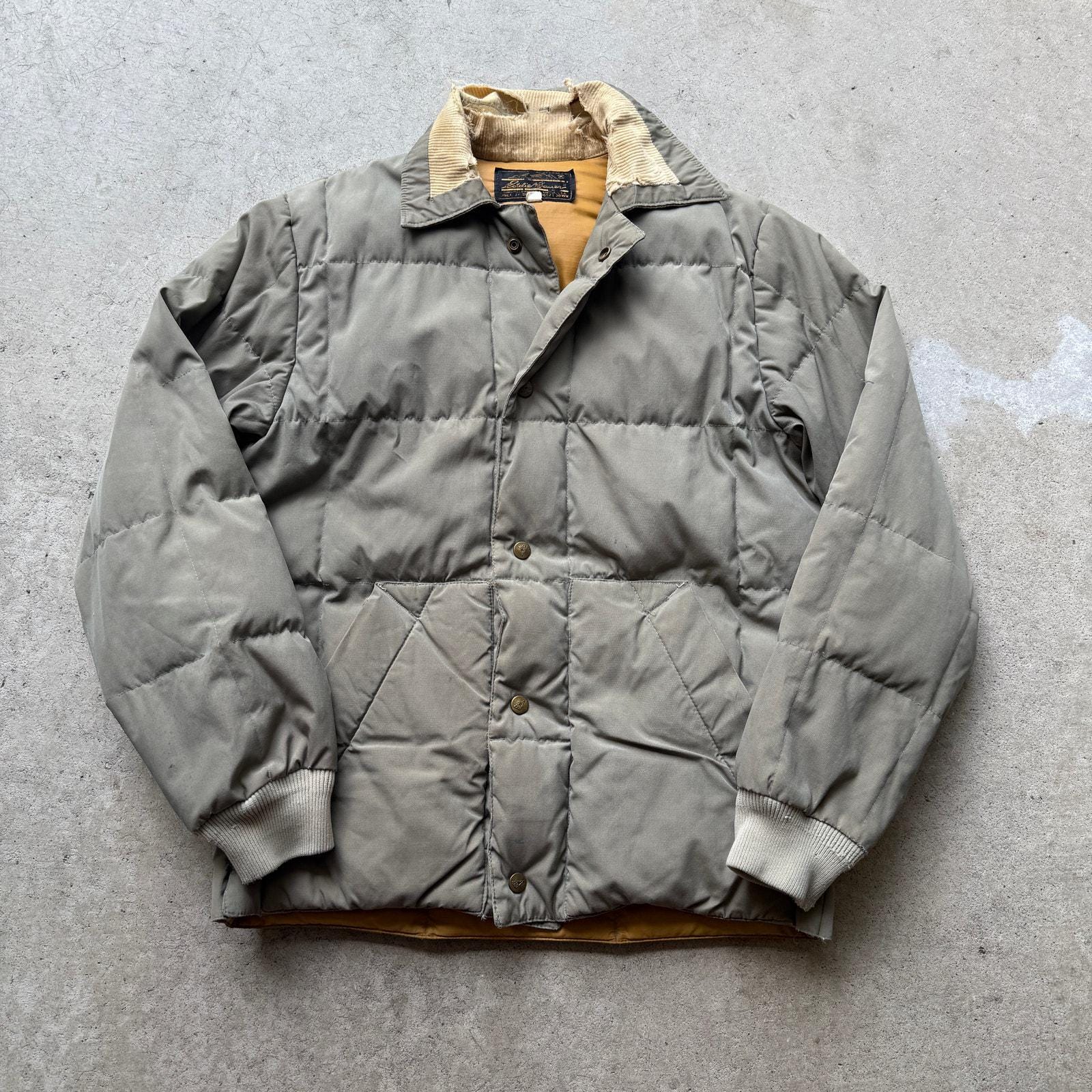 ジャケット・アウター 00's Eddie Bauer down puffer jacket Eddie Bauer First Ascent 800 Down Pertex Quantum Green