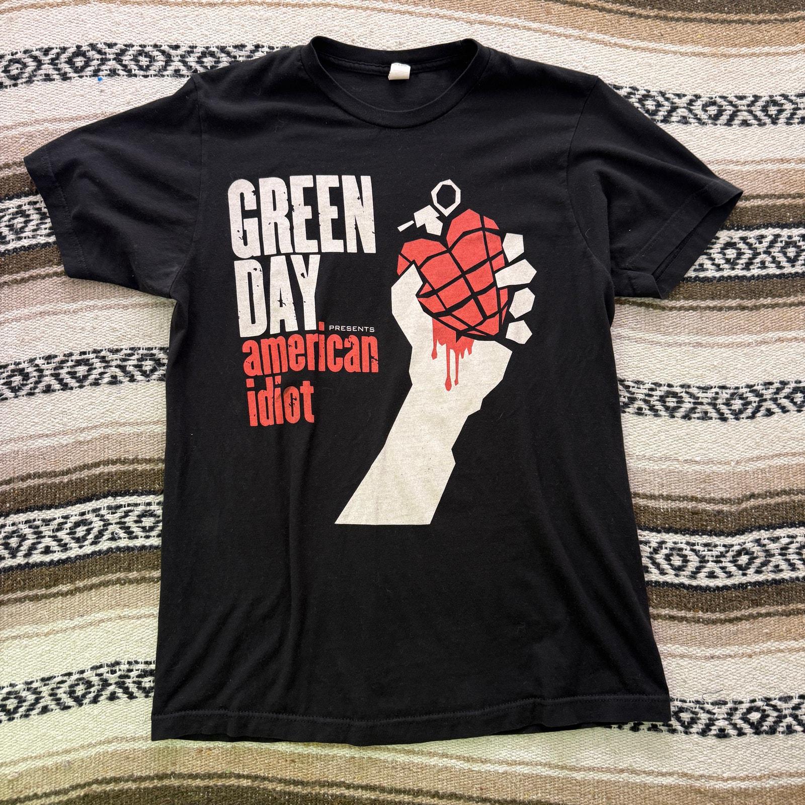 Green Day American Idiot Tour Tshirt - Etsy