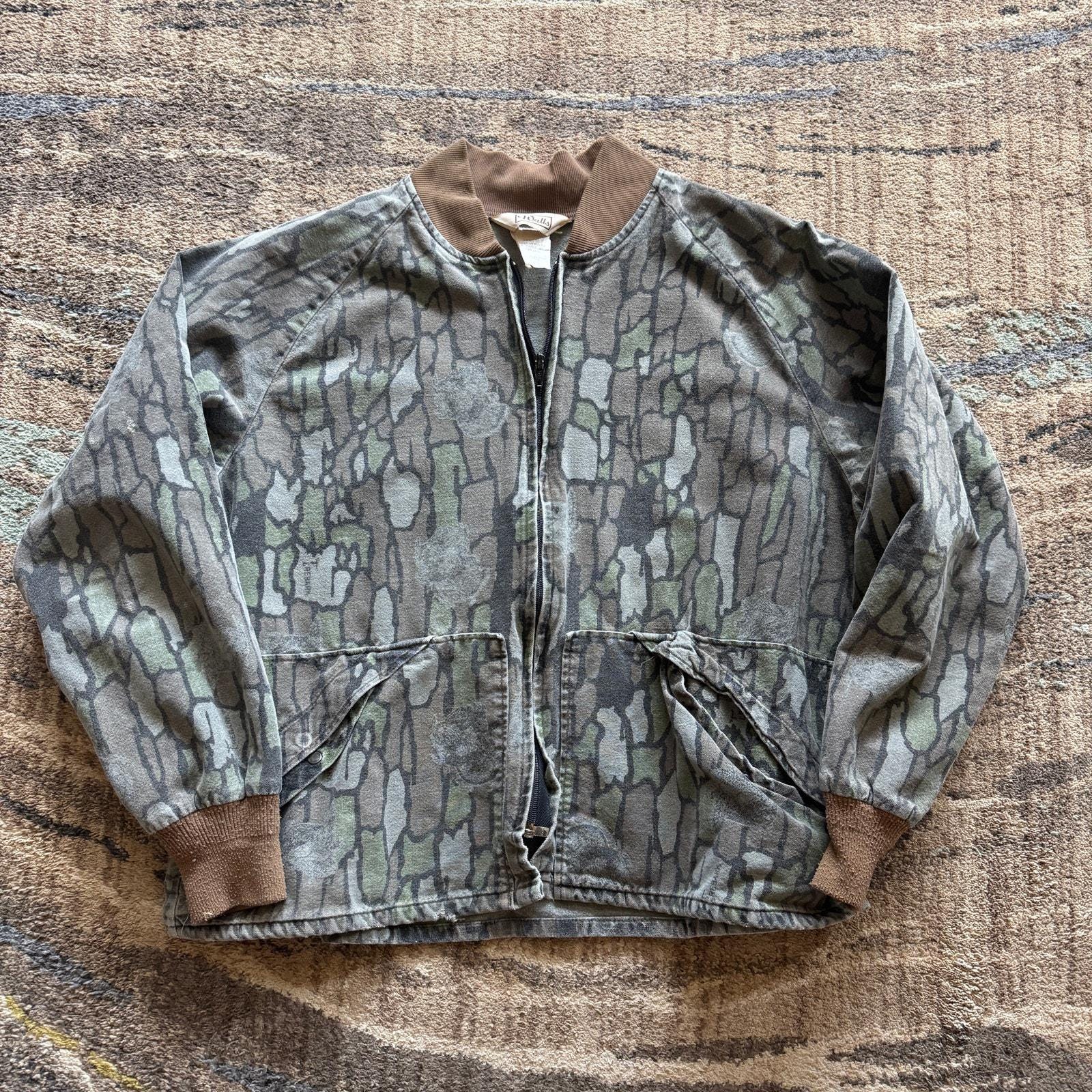 80s TREBARK CAMO JACKET “MADE IN USA” Vintage WALLS TREBARK CAMO JACKET - Multi | Garmentory