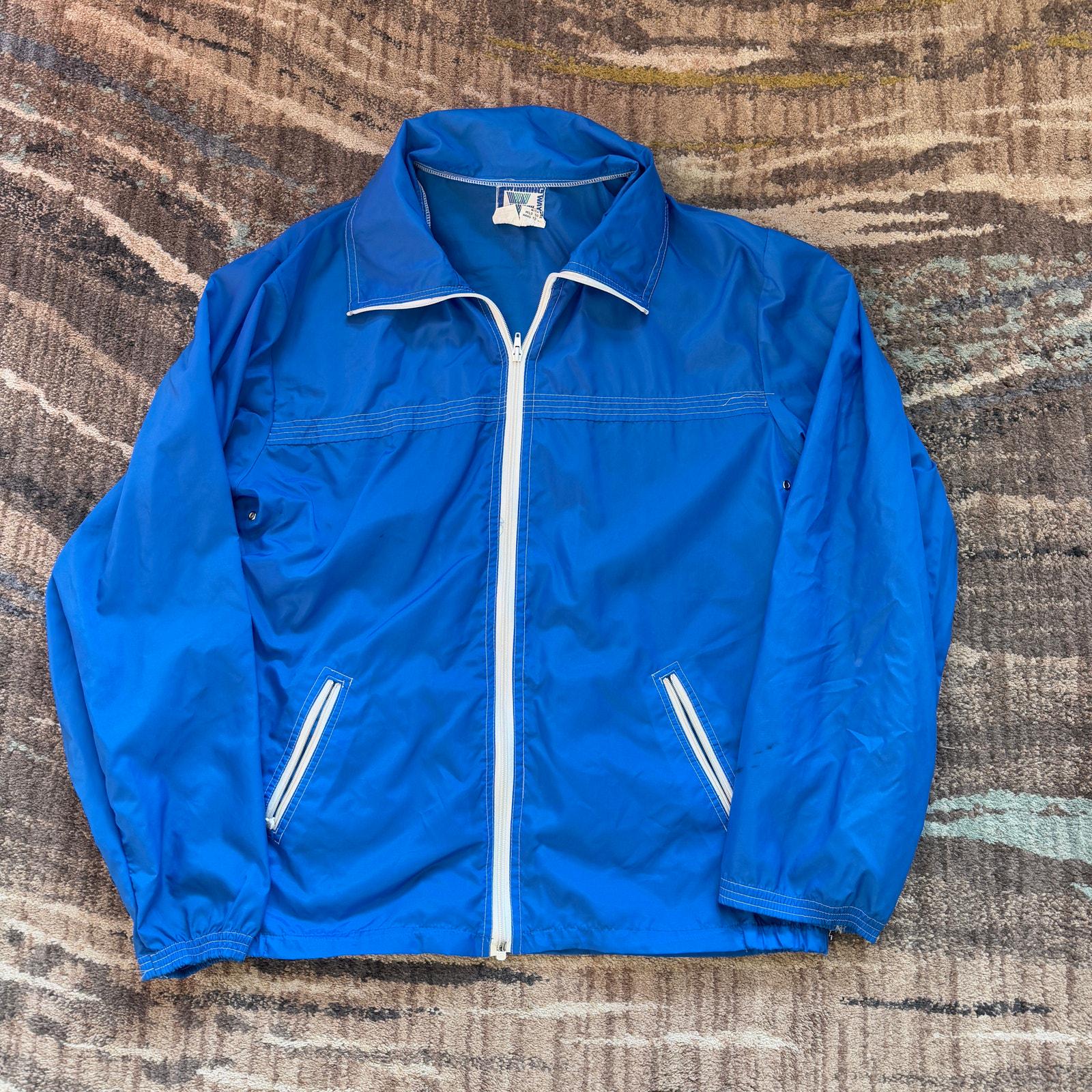 80s Nylon Jacket - Etsy