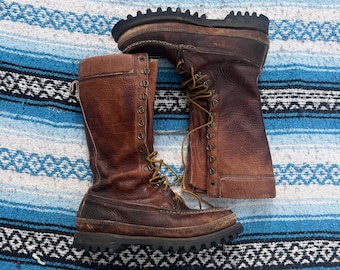 Russell W.C. モカシンブーツ Gem - boots moccasin russell Vintage size9 ヴィンテージ 靴